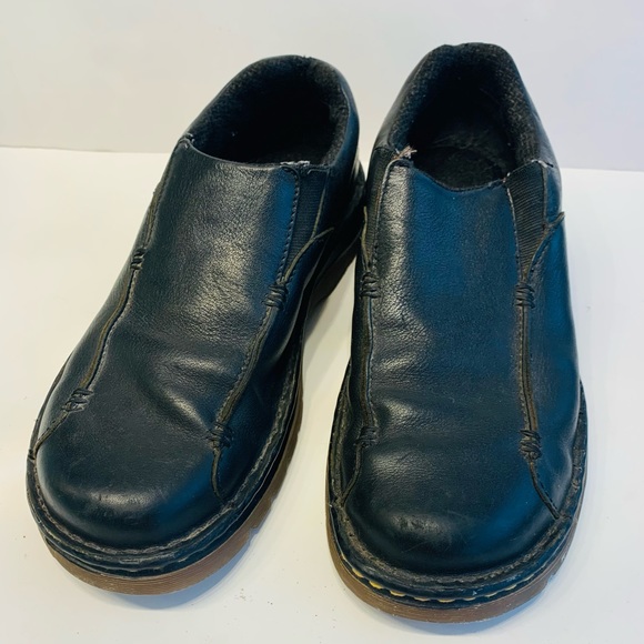 Dr. Martens Black Genuine Leather Slip-Ons loafers - Picture 1 of 10